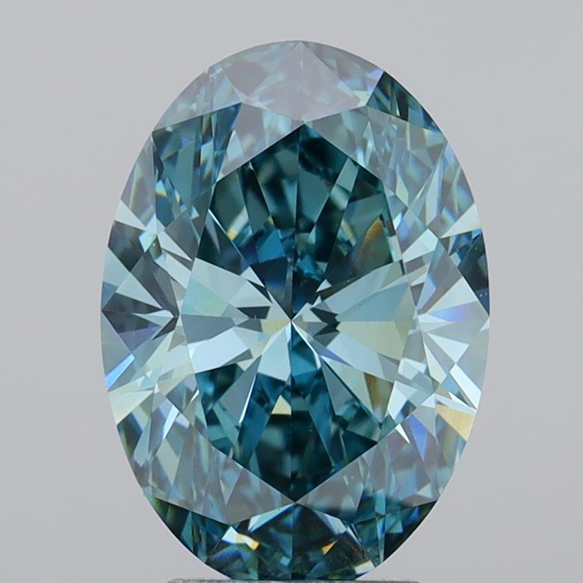 3.99 Carat Oval Shaped, Ideal Cut, VS1 Clarity, IGI Certified Lab Grown Diamond