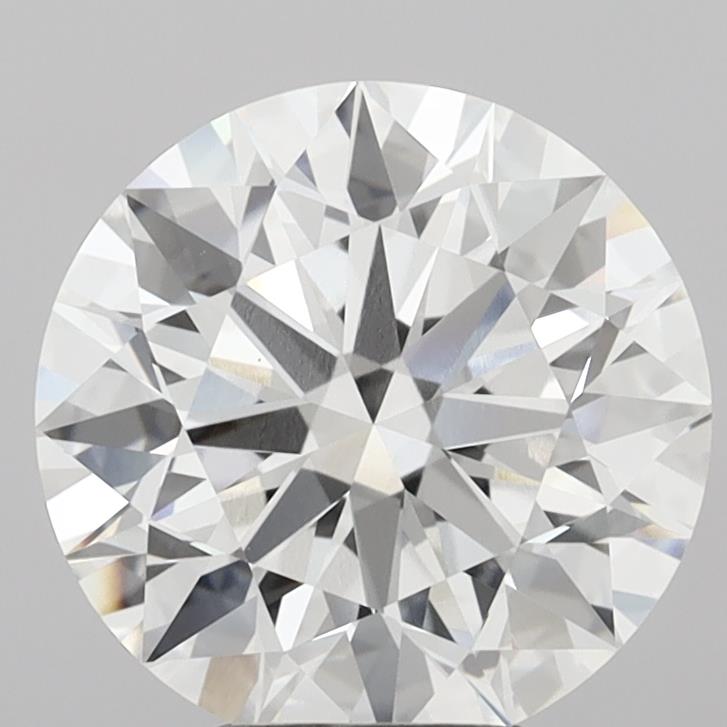 4.94 Carat Round Shaped, Ideal Cut, E Color, VVS2 Clarity, IGI Certified Lab Grown Diamond