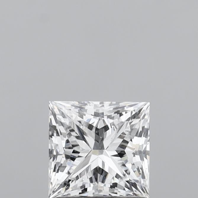 1.01 Carat Princess Shaped, Ideal Cut, D Color, FL Clarity, IGI Certified Lab Grown Diamond