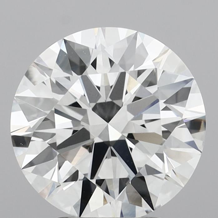 3.35 Carat Round Shaped, Ideal Cut, E Color, VVS2 Clarity, IGI Certified Lab Grown Diamond