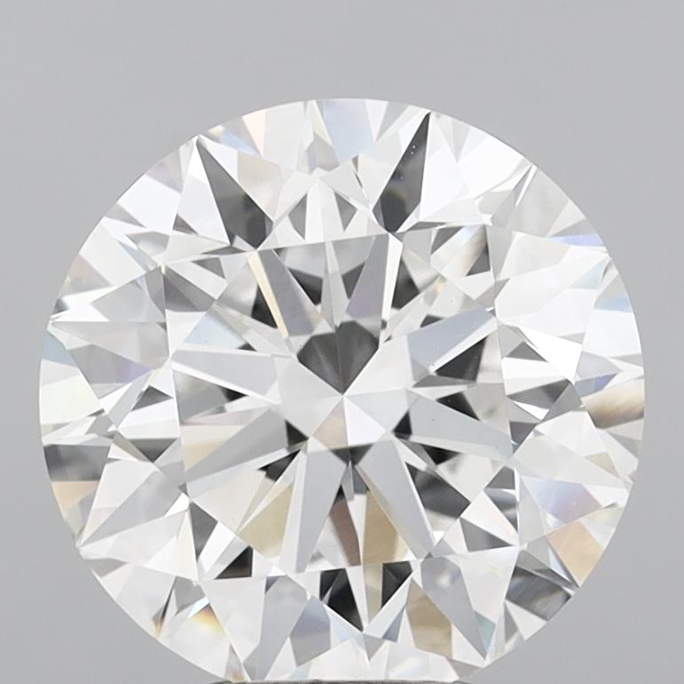 4.99 Carat Round Shaped, Excellent Cut, E Color, VVS2 Clarity, IGI Certified Lab Grown Diamond