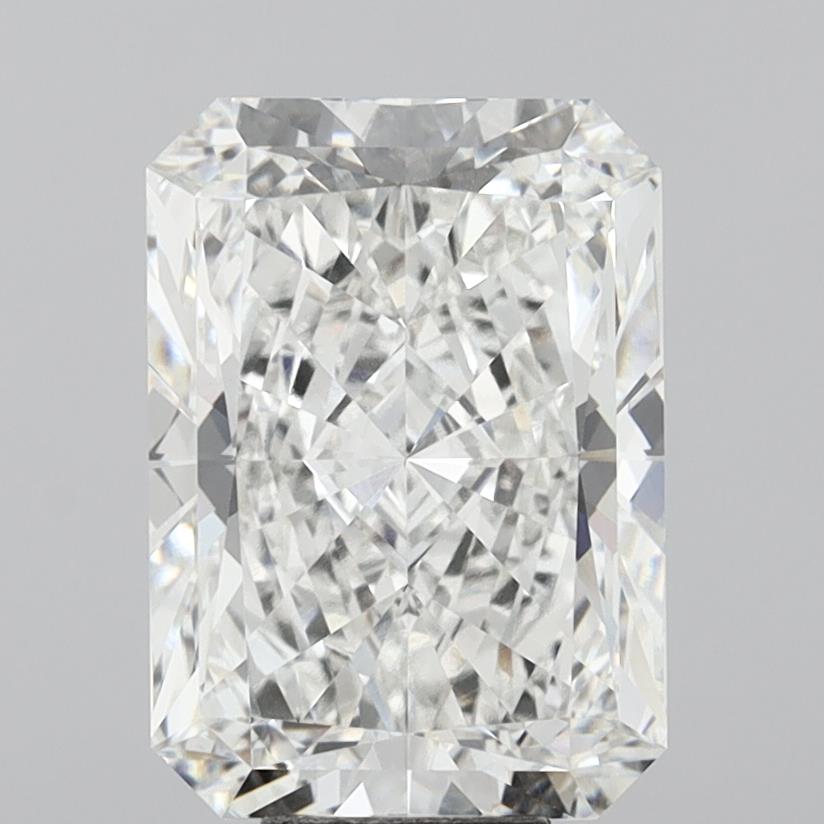 10.03 Carat Radiant Shaped, Ideal Cut, F Color, VVS2 Clarity, IGI Certified Lab Grown Diamond