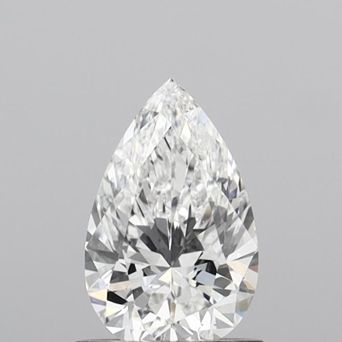 0.94 Carat Pear Shaped, Ideal Cut, D Color, VS1 Clarity, IGI Certified Lab Grown Diamond