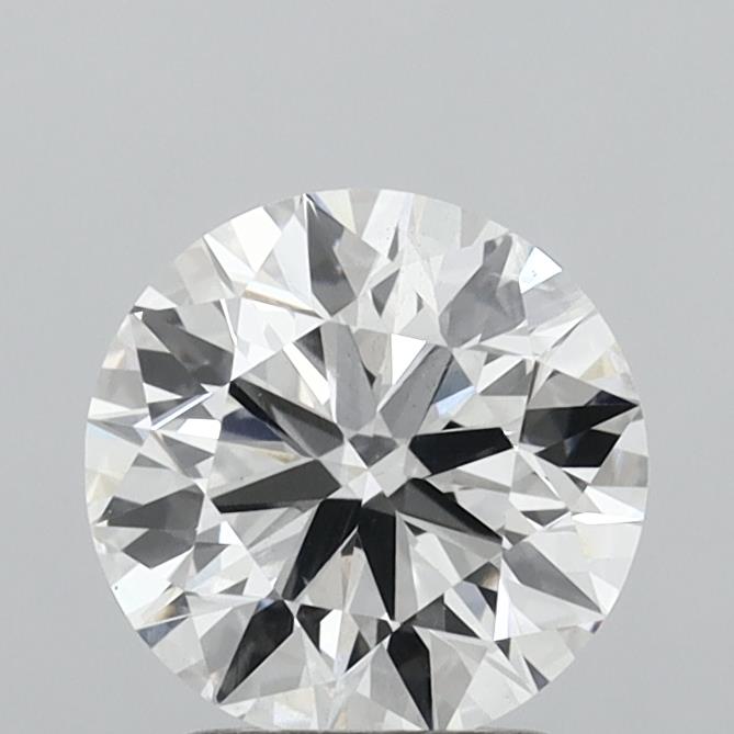 1.96 Carat Round Shaped, Ideal Cut, E Color, SI1 Clarity, IGI Certified Lab Grown Diamond
