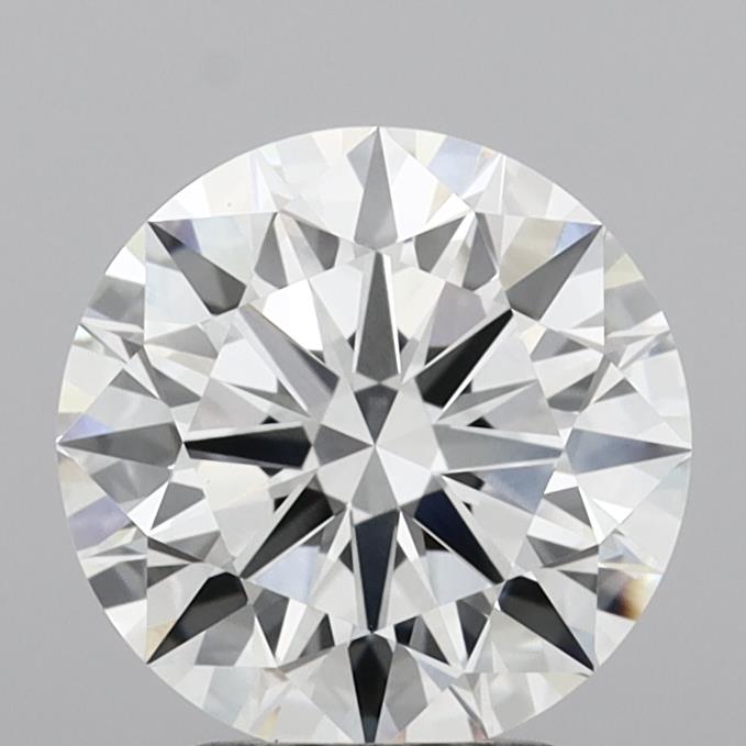3.01 Carat Round Shaped, Ideal Cut, F Color, VVS2 Clarity, IGI Certified Lab Grown Diamond