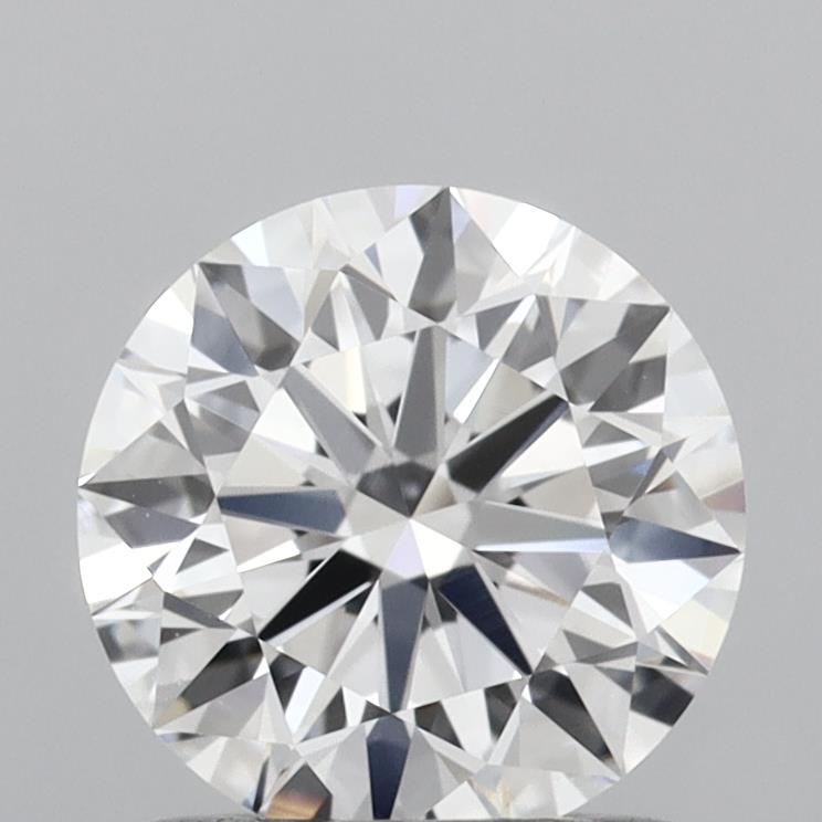 1.02 Carat Round Shaped, Ideal Cut, D Color, VVS2 Clarity, IGI Certified Lab Grown Diamond