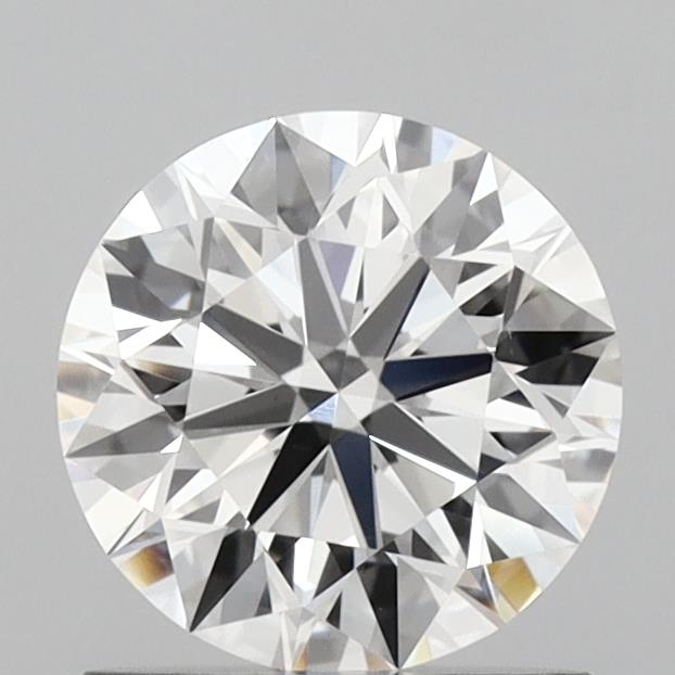 1.08 Carat Round Shaped, Ideal Cut, D Color, VS1 Clarity, IGI Certified Lab Grown Diamond