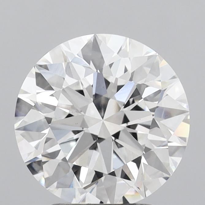 2.84 Carat Round Shaped, Ideal Cut, E Color, VS1 Clarity, IGI Certified Lab Grown Diamond