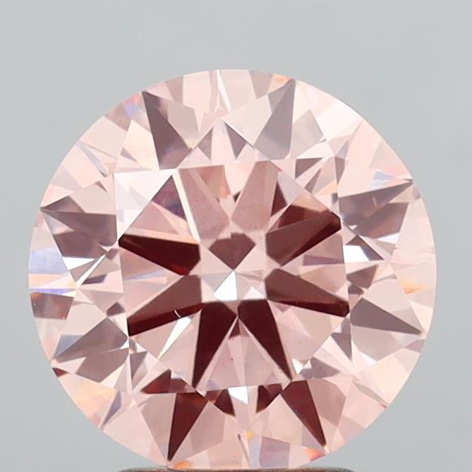 3.00 Carat Round Shaped, Ideal Cut, VS1 Clarity, IGI Certified Lab Grown Diamond