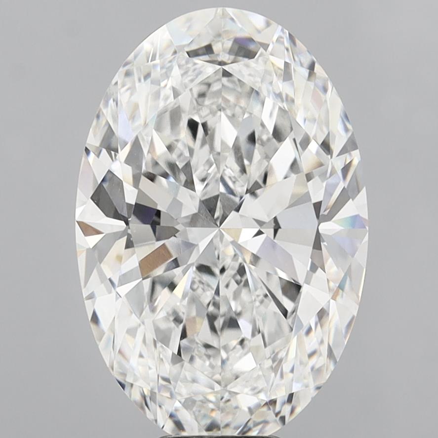 11.02 Carat Oval Shaped, Excellent Cut, E Color, VVS2 Clarity, IGI Certified Lab Grown Diamond