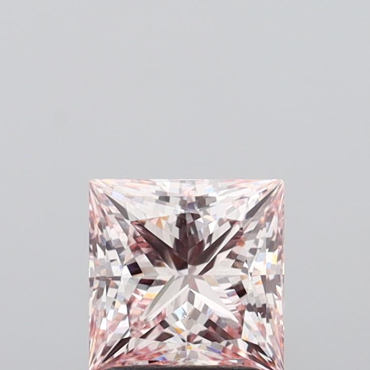 1.51 Carat Princess Shaped, Ideal Cut, VS2 Clarity, IGI Certified Lab Grown Diamond