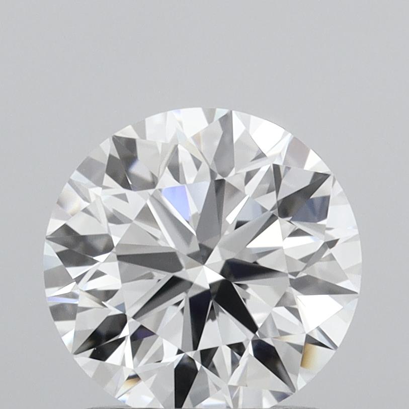 1.22 Carat Round Shaped, Ideal Cut, D Color, VVS2 Clarity, IGI Certified Lab Grown Diamond