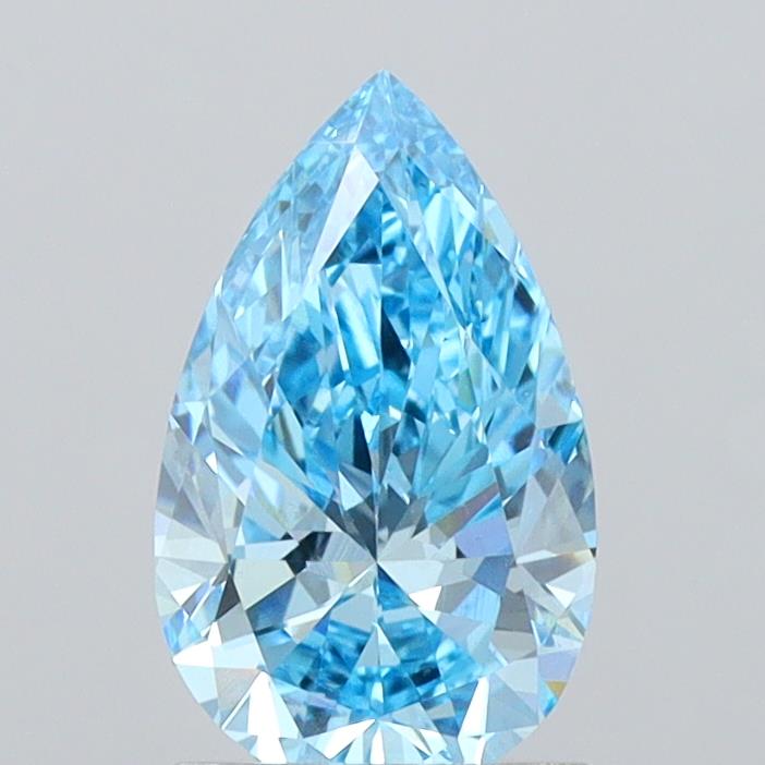 1.44 Carat Pear Shaped, Ideal Cut, VS1 Clarity, IGI Certified Lab Grown Diamond