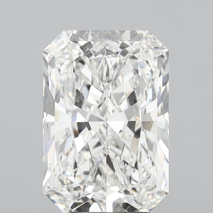 6.01 Carat Radiant Shaped, Very Good Cut, E Color, VVS2 Clarity, IGI Certified Lab Grown Diamond