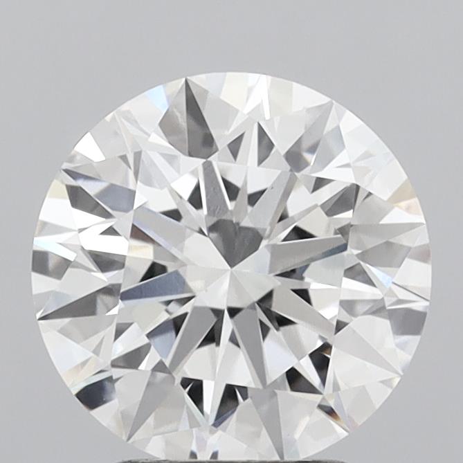 2.83 Carat Round Shaped, Ideal Cut, E Color, VVS2 Clarity, IGI Certified Lab Grown Diamond