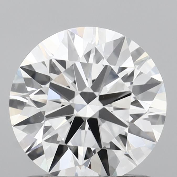 1.03 Carat Round Shaped, Ideal Cut, D Color, VVS2 Clarity, IGI Certified Lab Grown Diamond