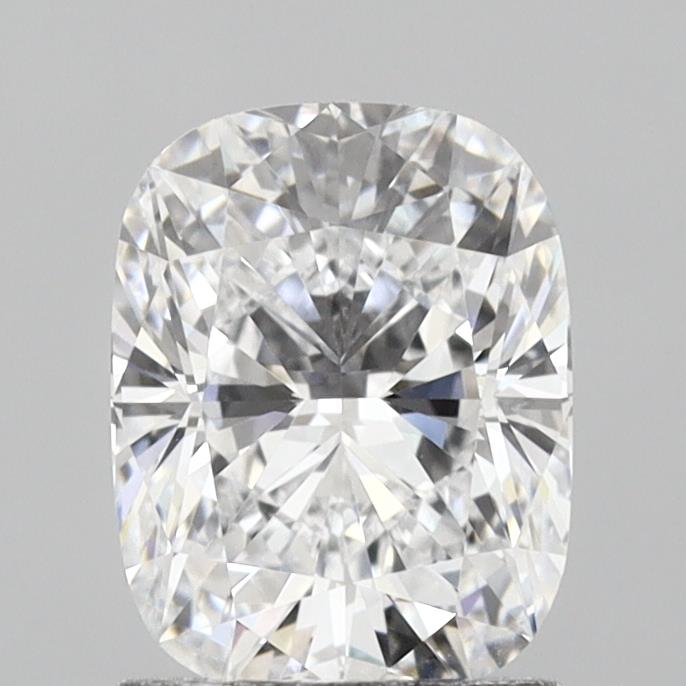 1.53 Carat Cushion Shaped, Ideal Cut, D Color, VVS2 Clarity, IGI Certified Lab Grown Diamond