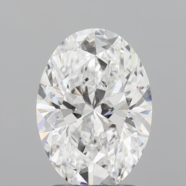 2.05 Carat Oval Shaped, Ideal Cut, D Color, VVS1 Clarity, IGI Certified Lab Grown Diamond