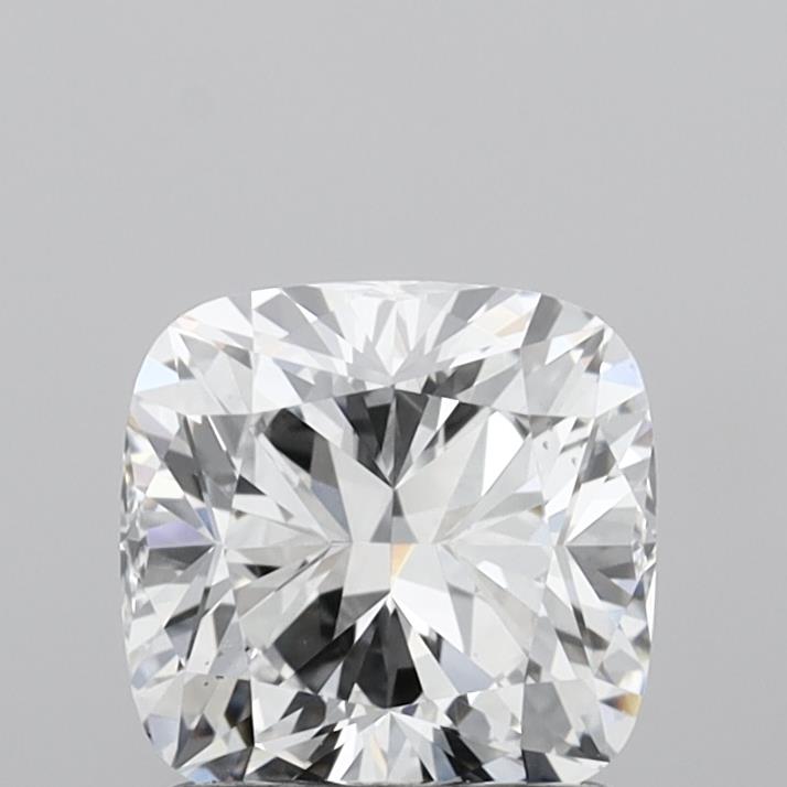 1.54 Carat Cushion Shaped, Ideal Cut, D Color, VS1 Clarity, IGI Certified Lab Grown Diamond