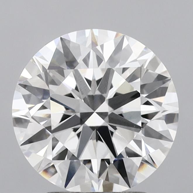 2.76 Carat Round Shaped, Ideal Cut, E Color, VVS2 Clarity, IGI Certified Lab Grown Diamond