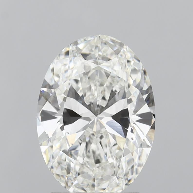 2.52 Carat Oval Shaped, Ideal Cut, F Color, VS1 Clarity, IGI Certified Lab Grown Diamond
