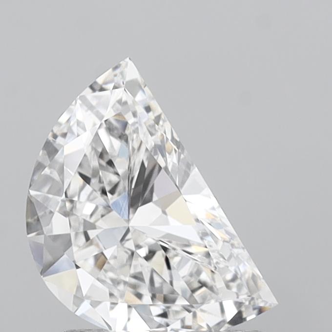 1.04 Carat Half Moon Shaped, Very Good Cut, D Color, VVS2 Clarity, IGI Certified Lab Grown Diamond