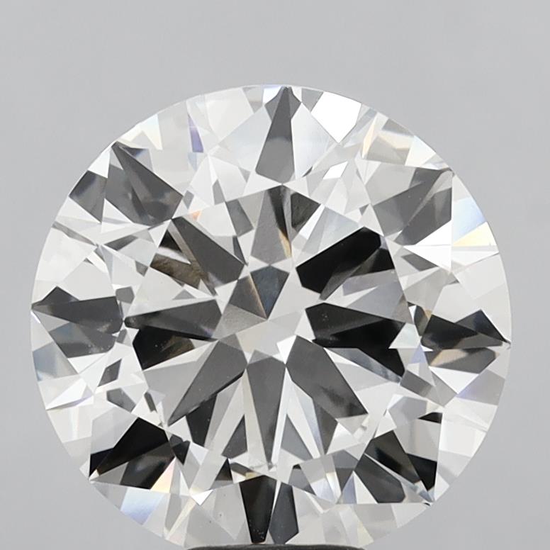 10.00 Carat Round Shaped, Excellent Cut, G Color, VVS2 Clarity, IGI Certified Lab Grown Diamond