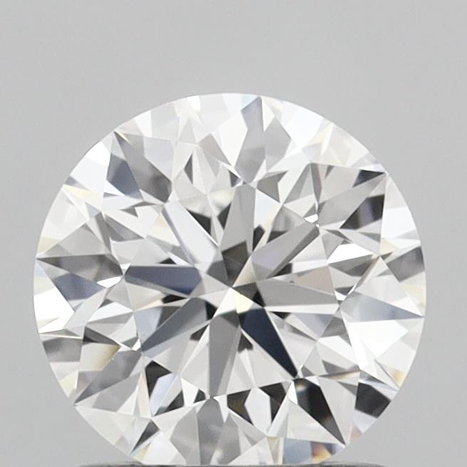 1.05 Carat Round Shaped, Ideal Cut, D Color, VVS2 Clarity, IGI Certified Lab Grown Diamond