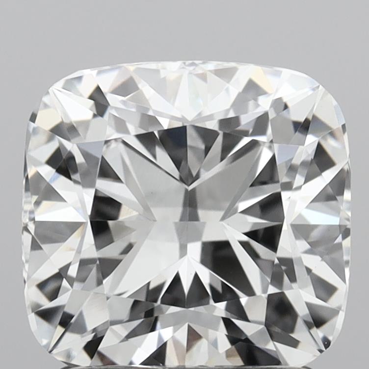 2.00 Carat Cushion Shaped, Ideal Cut, D Color, VVS2 Clarity, IGI Certified Lab Grown Diamond