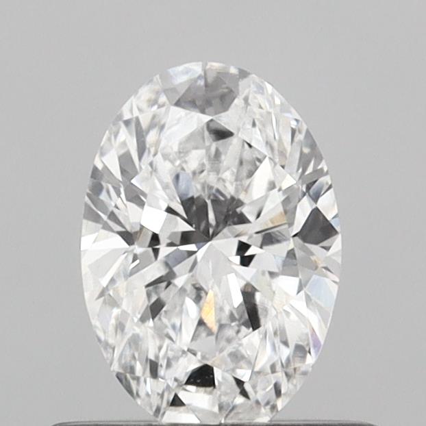 0.55 Carat Oval Shaped, Very Good Cut, D Color, VS2 Clarity, IGI Certified Lab Grown Diamond