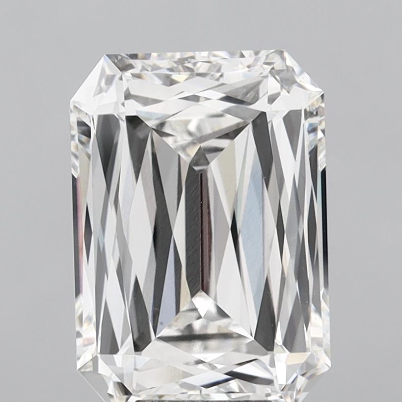 10.08 Carat Radiant Shaped, Excellent Cut, F Color, VVS2 Clarity, IGI Certified Lab Grown Diamond