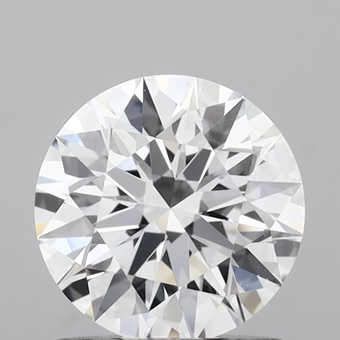1.00 Carat Round Shaped, Ideal Cut, D Color, VS2 Clarity, IGI Certified Lab Grown Diamond