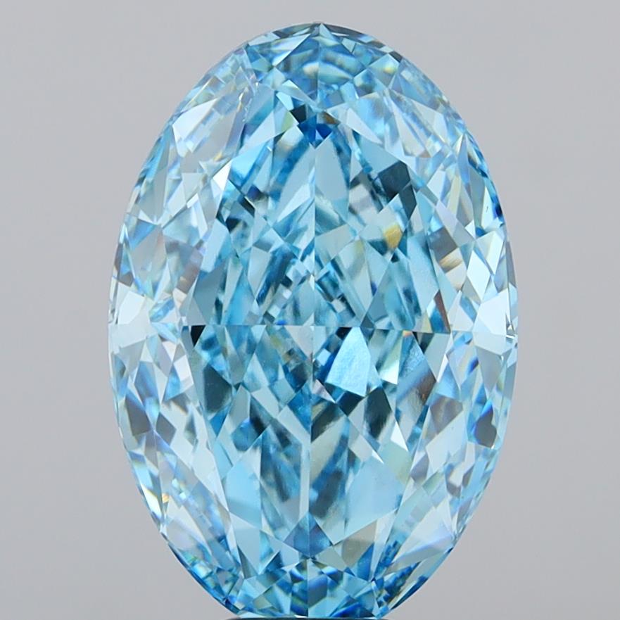 10.41 Carat Oval Shaped, Excellent Cut, VVS2 Clarity, IGI Certified Lab Grown Diamond