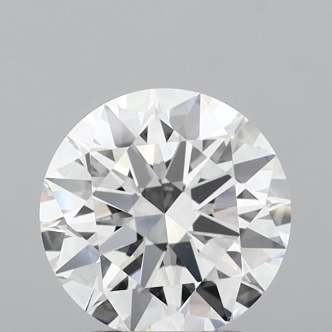 2.07 Carat Round Shaped, Excellent Cut, E Color, VVS1 Clarity, IGI Certified Lab Grown Diamond