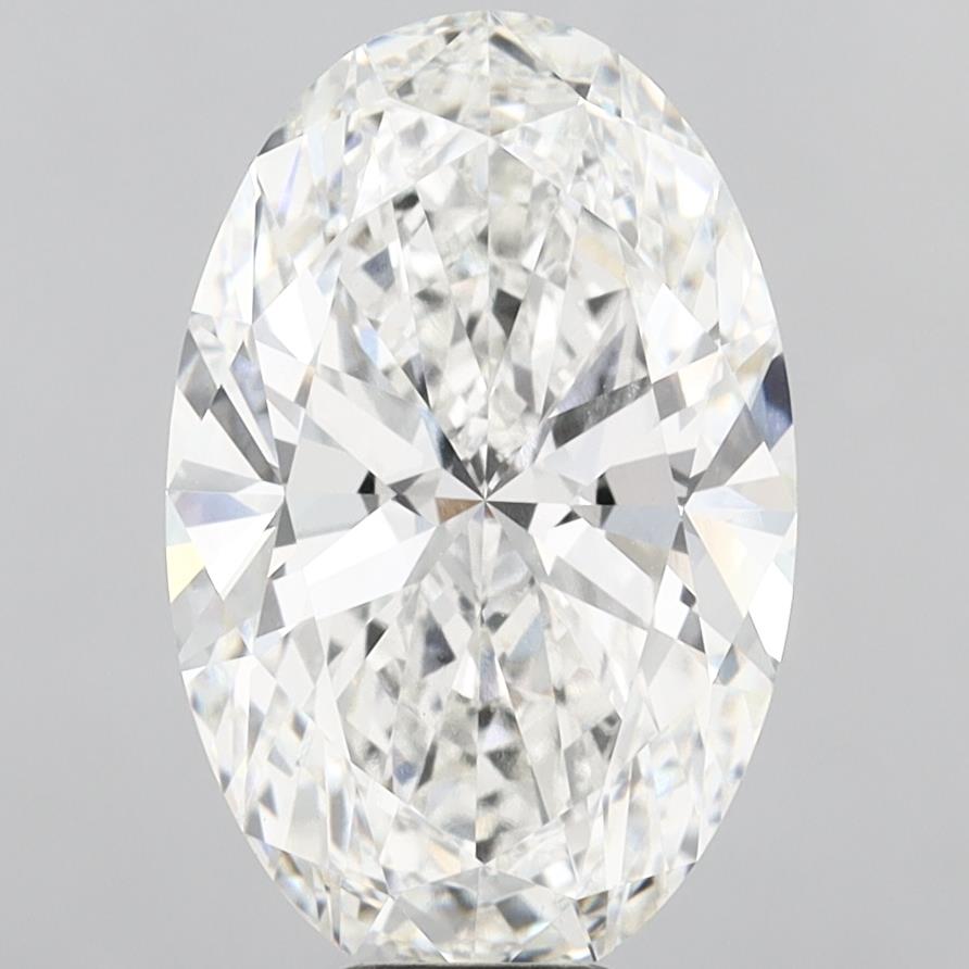 10.56 Carat Oval Shaped, Ideal Cut, F Color, VVS2 Clarity, IGI Certified Lab Grown Diamond