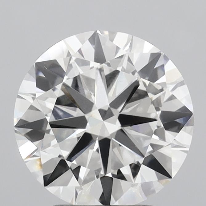 2.91 Carat Round Shaped, Excellent Cut, G Color, VVS2 Clarity, IGI Certified Lab Grown Diamond