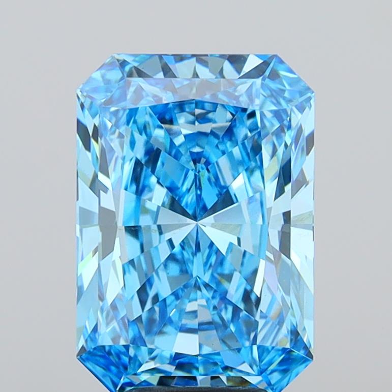 5.06 Carat Radiant Shaped, Ideal Cut, VVS2 Clarity, IGI Certified Lab Grown Diamond