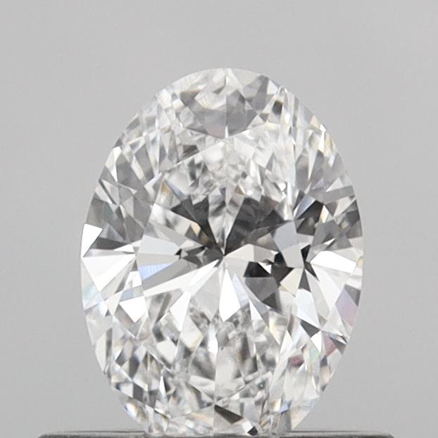 0.55 Carat Oval Shaped, Very Good Cut, D Color, VS1 Clarity, IGI Certified Lab Grown Diamond