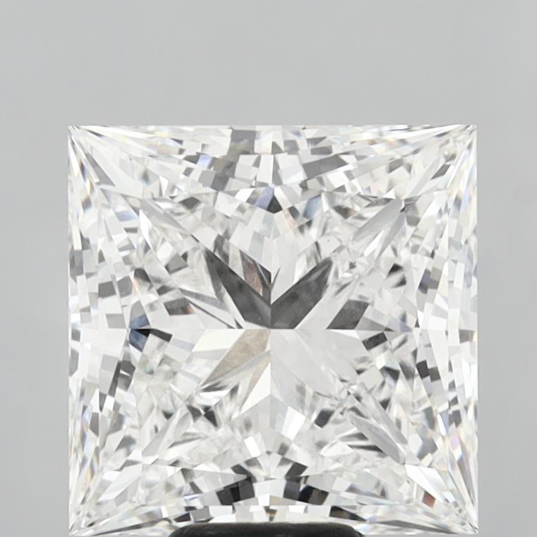 10.05 Carat Princess Shaped, Excellent Cut, E Color, VVS2 Clarity, IGI Certified Lab Grown Diamond