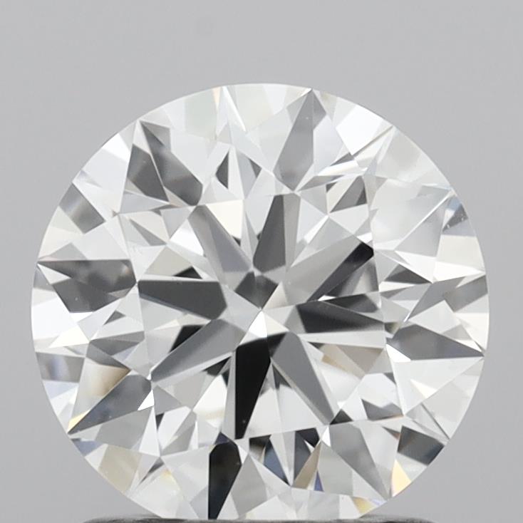 1.24 Carat Round Shaped, Ideal Cut, D Color, VS1 Clarity, IGI Certified Lab Grown Diamond