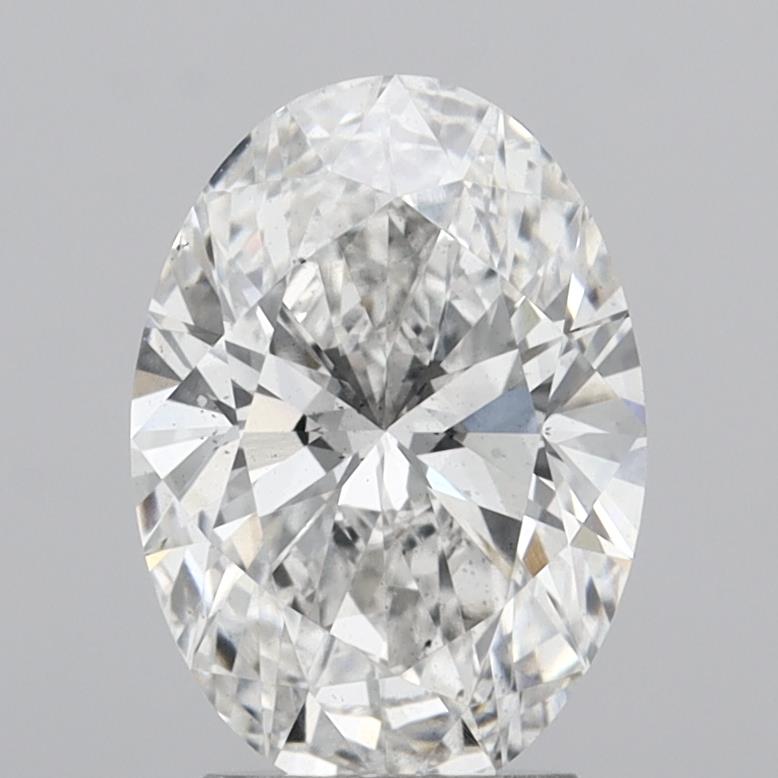 3.01 Carat Oval Shaped, Ideal Cut, F Color, SI1 Clarity, IGI Certified Lab Grown Diamond