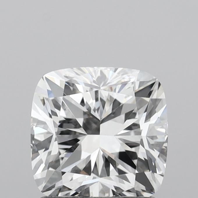 1.54 Carat Cushion Shaped, Excellent Cut, D Color, VS1 Clarity, IGI Certified Lab Grown Diamond