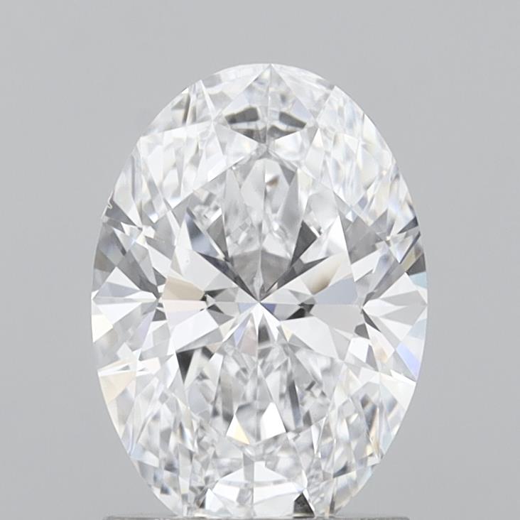 1.49 Carat Oval Shaped, Very Good Cut, D Color, VVS2 Clarity, IGI Certified Lab Grown Diamond