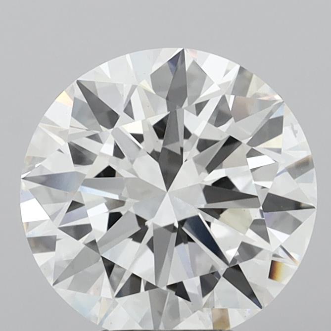 4.88 Carat Round Shaped, Excellent Cut, F Color, VS1 Clarity, IGI Certified Lab Grown Diamond