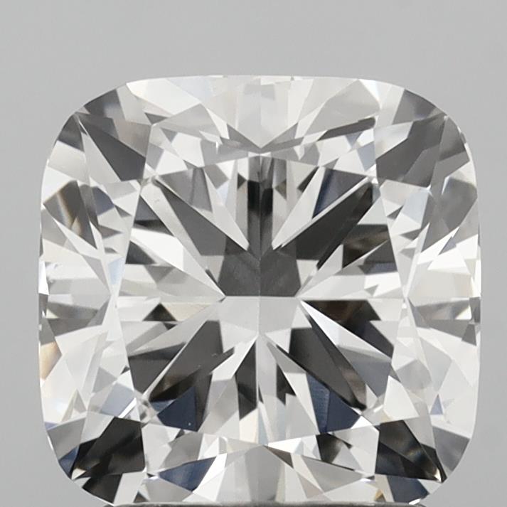 2.55 Carat Cushion Shaped, Ideal Cut, G Color, VVS2 Clarity, IGI Certified Lab Grown Diamond