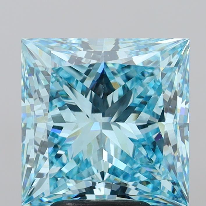 4.89 Carat Princess Shaped, Excellent Cut, VS1 Clarity, IGI Certified Lab Grown Diamond