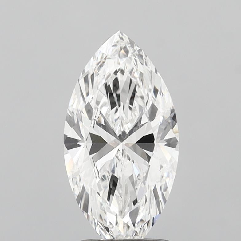 1.54 Carat Marquise Shaped, Ideal Cut, E Color, VVS1 Clarity, IGI Certified Lab Grown Diamond