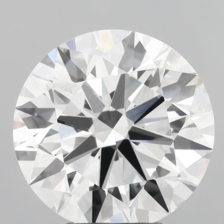 4.52 Carat Round Shaped, Ideal Cut, E Color, VVS2 Clarity, IGI Certified Lab Grown Diamond