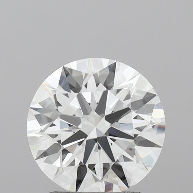 1.74 Carat Round Shaped, Ideal Cut, D Color, VVS1 Clarity, IGI Certified Lab Grown Diamond