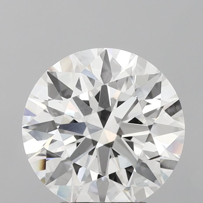 2.98 Carat Round Shaped, Excellent Cut, F Color, VS1 Clarity, IGI Certified Lab Grown Diamond
